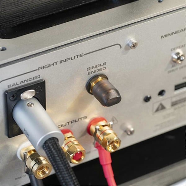 6 st Dammskydd Skyddande Signal Ljudkabel Skyddskåpa för Balanserad XLR-kontakt