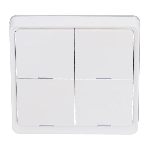 4-vejs trådløs scene-switch til ZigBee WIFI 2.4GHZ intelligent controller APP stemmestyring