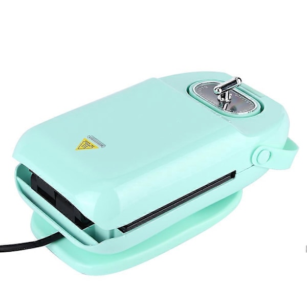 Multifunksjonell Sandwich Toaster Brød Frokostmaskin Matlagingsverktøy for Husholdningen (Grønn)
