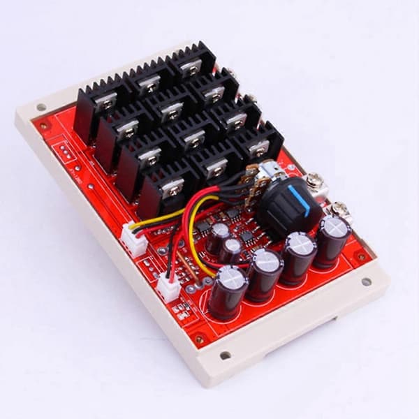 DC Motor Hastighetskontroller, 10-50V 60A DC Motor Hastighetskontroll PWM HHO RC Kontroller 12V 24V 48V