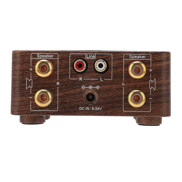 Mini Bluetooth 5.0 Effektforstærker Stereo HiFi Digital Forstærker 2 Kanaler 50W og 50W med USB Input
