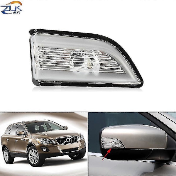 Autotarvikkeet Reaview suuntavilkku taustapeilin nuolivalo Volvo Xc60 2009 2010 2011 2012 2013 31217288 31217289 Left Side