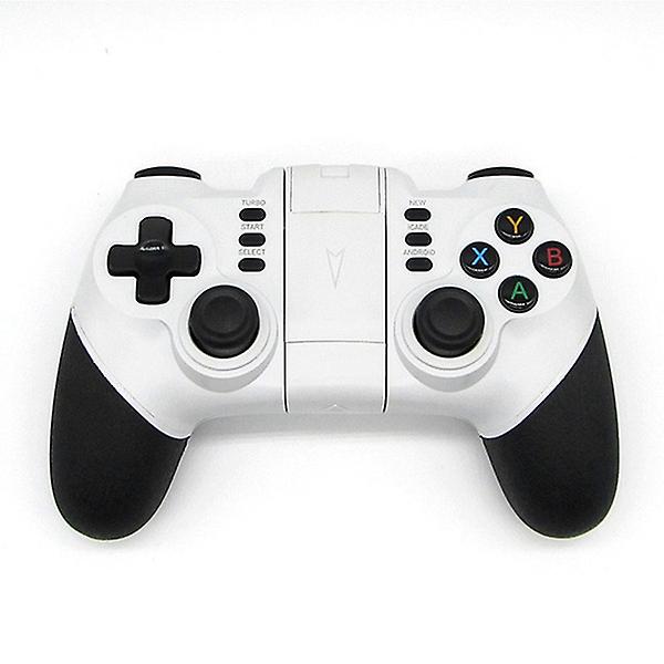Ny Trådlös Gamepad Bluetooth Spelkontroll White