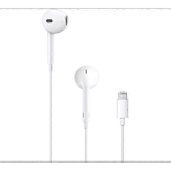 Hörlurar med Lightning-kontakt - Vit