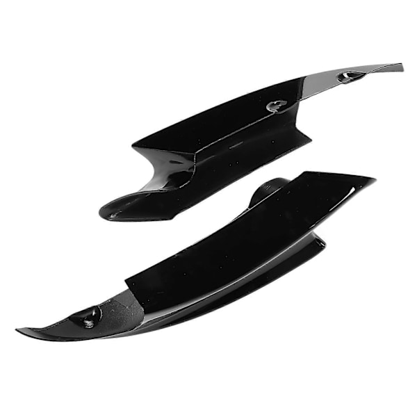 Par Forreste Kofanger Spoiler Læbe Deflektor Splitter Passer til E90 E92 E93 M3 2007?2012 Blank Sort