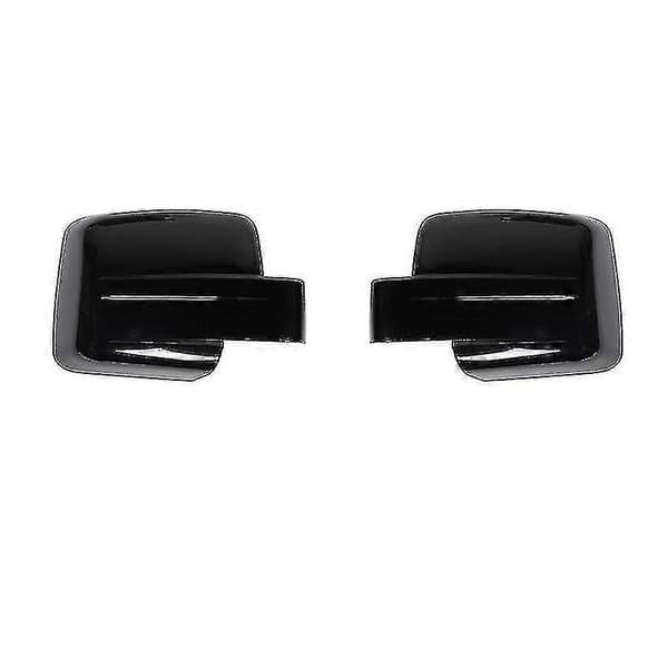 Nye Tesin-afdækninger til Dodge Nitro bildør, dækningsmærkater, trim til Dodge Nitro 2007-2012, udvendigt tilbehør Black Mirror Cover