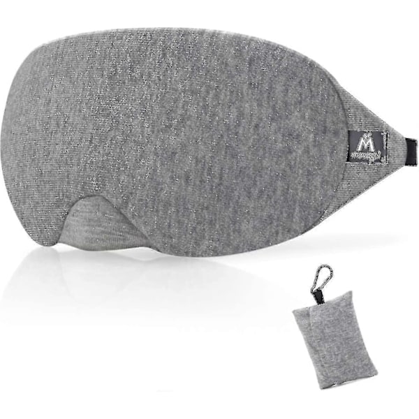 Huncv Mavogel Sovmask i Bomull - Ljusblockerande Sovmask Med Uppdaterad Design, Mjuk Och Bekväm Nattmask För Män Och Kvinnor