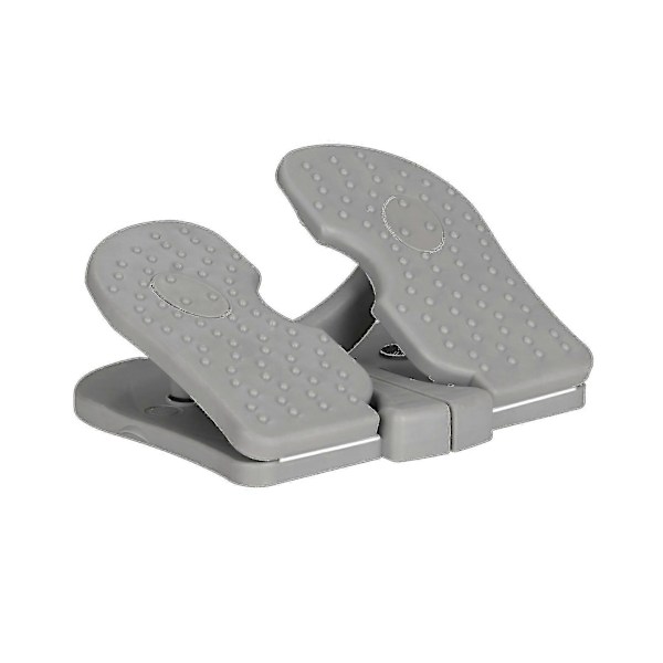 Julemotions Pedalmaskine Mini Cykel Pedal Træner Fitness Foldbar Pedal Træner Under Bord Fod Pe gray