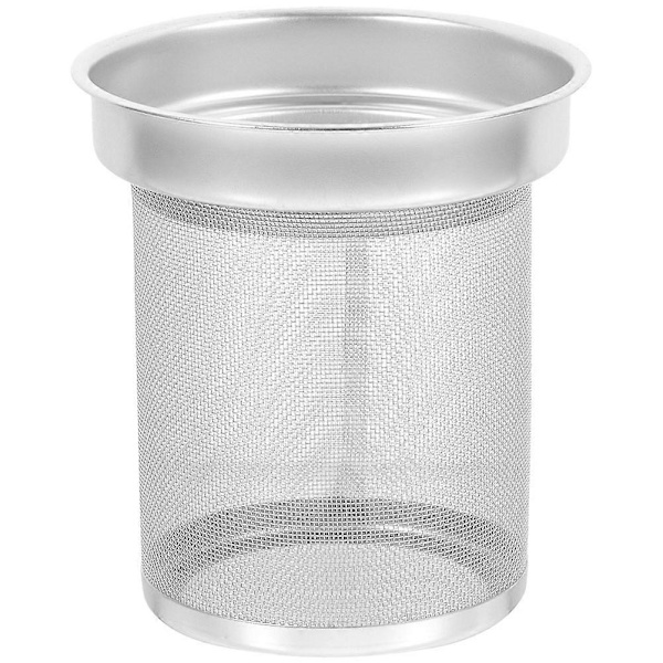 Tefilter i rustfritt stål, erstatningssil i netting for tekanne, reservedel