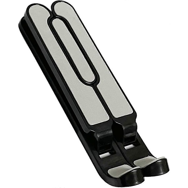 Foldbar Laptop Holder Justerbar Bærbar Desktop Laptop Stand (sort) (5-e-0) Black