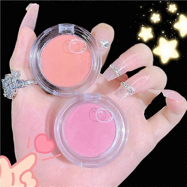 Monokrom Blush Sød Naturlig Makeup Studerende High Light Reparation, Flakkende Rouge Ren Begær Pigehjerte