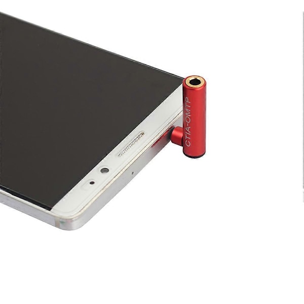 3,5 mm OMTP til CTIA han til hun hovedtelefon lydadapter stik