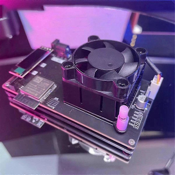 Bitaxe DIY Mini BTC Solo Miner med BM1397AG Chips 10W Støjsvag Lavt Strømforbrug 350G Hashrate Blockchain Miner