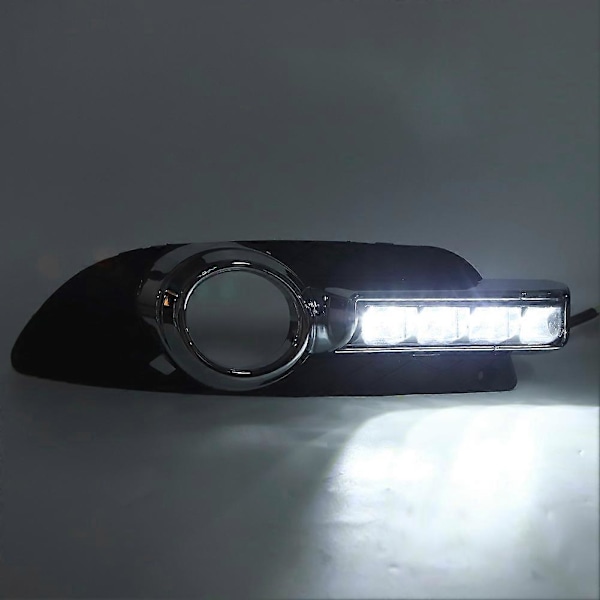 LED DRL Kjørelys Gul Hvit 2 Farger Passer for Mitsubishi Lancer 2007?2012