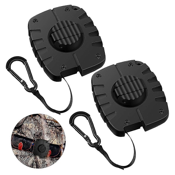 Treestand Gear Heis, 9 meter Uttrekkbar Bue & Gear Heis for Jakt, Raske & Enkle Buejakt Gear Tilbehør 2STK