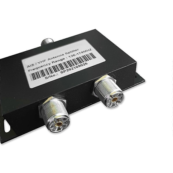 MA-Splitter VHF Splitter Tovejs VHF Antenne Strømdeler 136-174MHz Strømdeler Splitter UFL Hun Conectores B