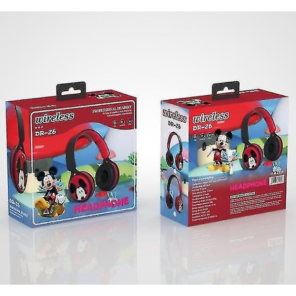 Minnie's Wireless Folding Bluetooth Headphones Headband