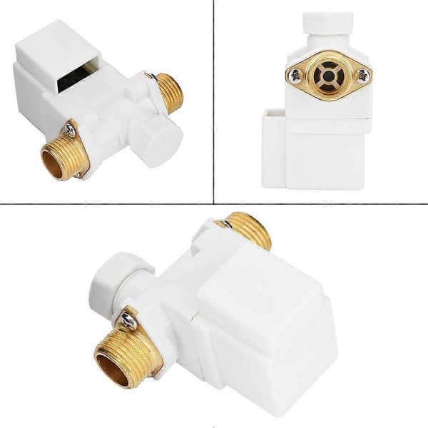 DC 12V G1/2\" Solenergi Elektrisk Magnetventil Til Vand N/C Normalt Lukket