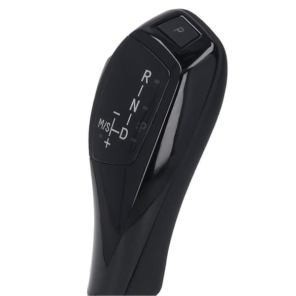 LED Girspakknapp Rød Motorstartknapp Dekselsett for 6-serie E63 E64 Pre-facelift 2004-2006 Glossy Black