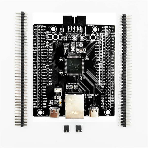 CH32V307 Utviklingskort RISC-V MCU Onboard Wch-Link CH32V307VCT6 CH32V307V-EVT-R1 WCH