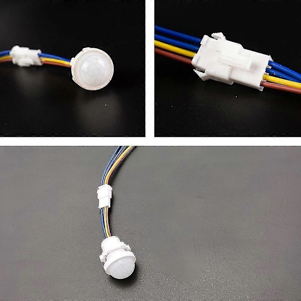 Infrarød Bevægelsessensor Modul Pir Led Sensorer Infrarød Induktionsdetektor Med Ledninger Ac110-240v