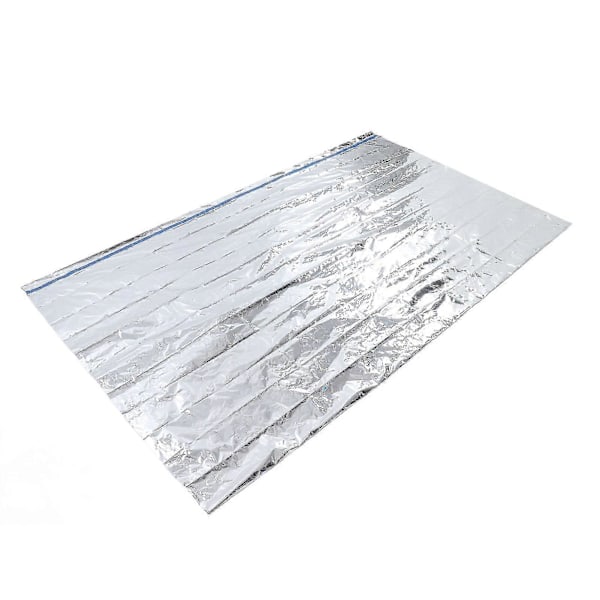 Tält Nödöverlevnadsskydd Enkellager Varmt Aluminiumtält Med Armband För Jordbävningshjälp Silver