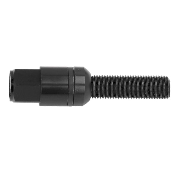 M14x1.5 Hjulbolte Kegleformet Sæde 45mm Skaft 17mm Hex Hjul Tilbehør Universal til Bil Sort