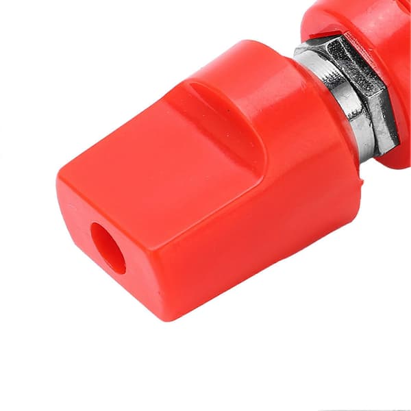 Terminal Multipurpose 4mm Messing Flat Cover M8 100A Høy Strøm Terminalblokk med JackRed