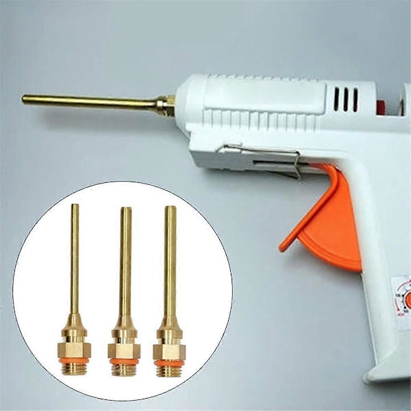 Smältlimmunstycke, litet hål, läckagesäkert munstycke, kopparmunstycke, tillbehör, munstycken, verktyg, 2,0 mm