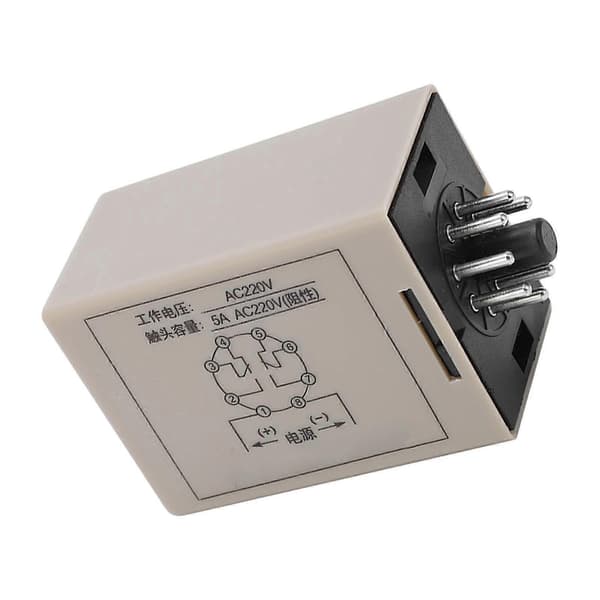 Blinkrelä Tidsfördröjningstimer 8 Stift 1S Oändlig Loop 5A AC 220V för Maskinkontroll