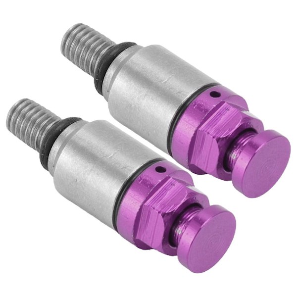 2st M5x0.8 Luftningsventil för gaffel i aluminiumlegering, tryckavlastningsventil, ersättning för CRF150R CR125R CR250R CRF250R Lila