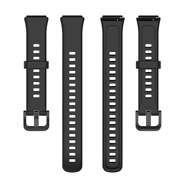 Silikoniranneke Huawei Band 7:lle, korvaava ranneke, urheiluranneke, älykellon ranneke, elektroniset älytarvikkeet Orange