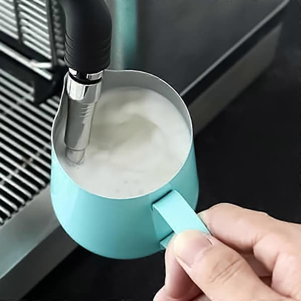 Dampdyse til kaffemaskin, dampdyse i rustfritt stål med åpningsspenne for Delonghi kaffemaskin
