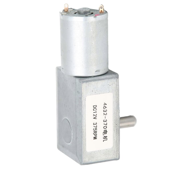 DC-moottori 4632?370 Madon sähköinen reduktiomoottori ikkunanavaajille Pienoisvinssit DC12V 375RPM