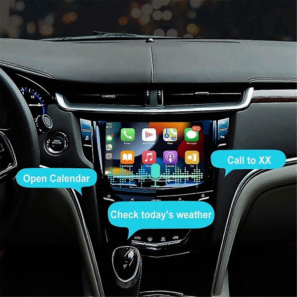 Trådlös Carplay Adapter Android Auto Bil Smart TV Box Trådlös CarPlay Extern Modul