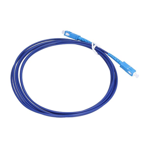 Optisk Fiber Patchkabel Armerad Jumper Singlemode 1 Kärna Optisk Kabel SC UPCSC UPC Blå (3 meter)