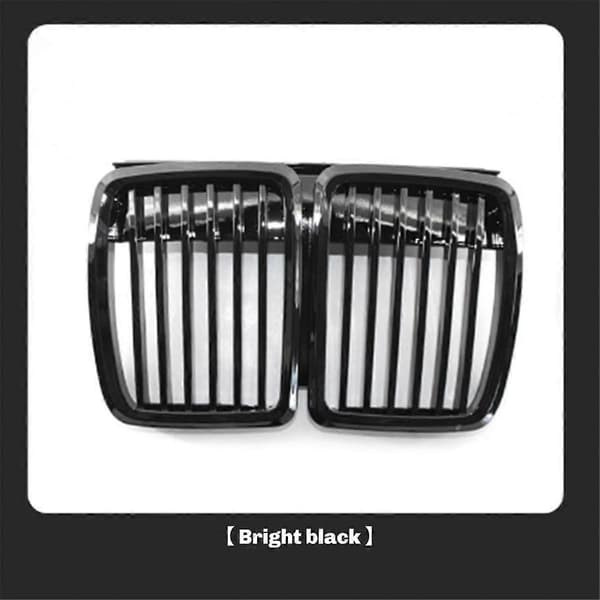51131884350 Bilgrill Mesh Sheet Front Racing Grill Til E30 M40 1982-1994 Bright Black