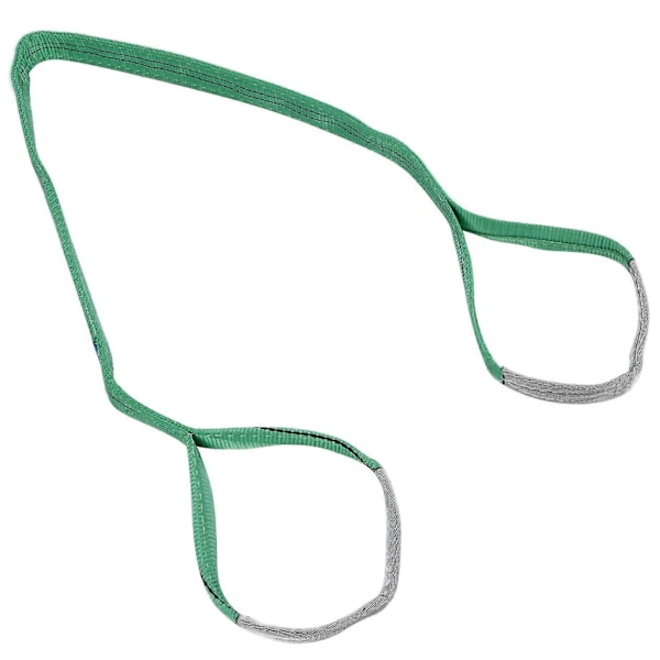 2T Flat Løftestropp Høyfast Polyester Kran Løfte Webbing Stropper Rigging Tilbehør 3 Meter