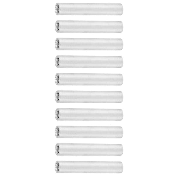 10 stk. runde afstandsstykker aluminiumslegering hungevind interval forbindelseskolonne sæt M4x0,7mmLang 40mm