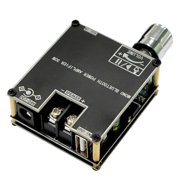 ZK301B Mono 30W BT5.3 Digital Ljudförstärkarmodul Stöder True Wireless TWS med APP DIY Enkel Monoförstärkarbräda