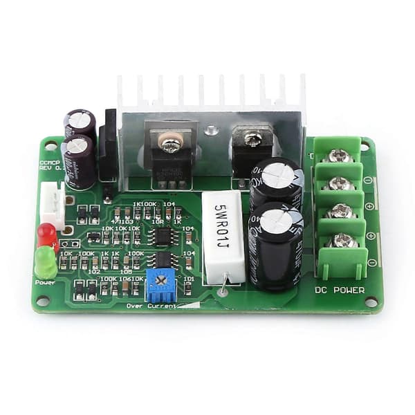 12V/24V/36V 15A PWM DC Motor Hastighetskontroller Regulator Potensiometer Overbelastningsvern