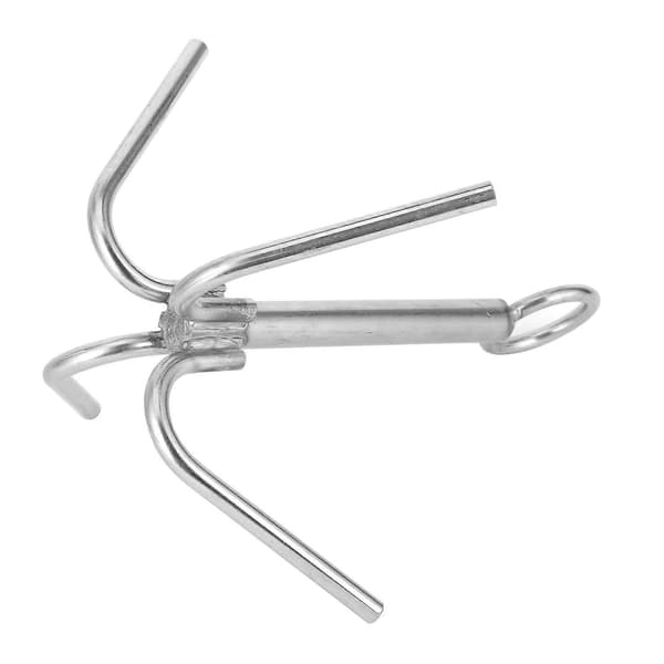 4-klo Anker 316 Rustfritt Stål Anti-Rust Gripkrok Marinebåt Yacht Hardware