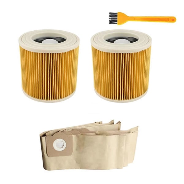 Filterdammsugarpåse för WD3 WD3200 WD3300 MV3 Dammsugare Reservdelar Ersättningsfilter Dammsugarpåsar Tillbehör