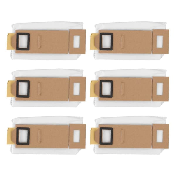 6 stk. støvsugerposer reservedele til Xiaomi Roborock T7S Plus version