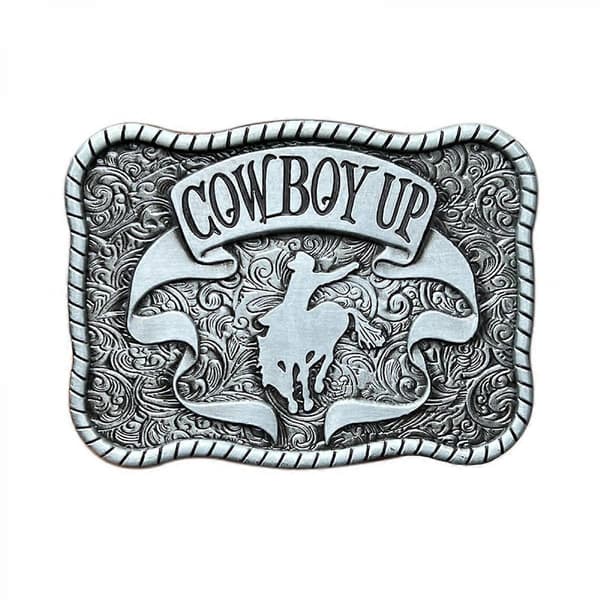 Herrbältesspänne hästhuvud western cowboy-spänne