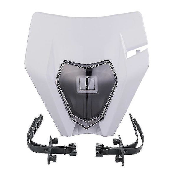 Motorcykel LED Forlygte Forlygte Hovedlys Til Ktm Exc Excf Sxf Xc Xcw Xcf Mx Dirt Bike Universal Enduro Supermoto Kåbe B LED White