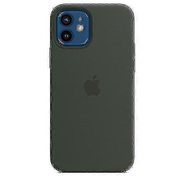Ohut neste silikoninen TPU-kotelo iPhone Xs Maxille Cyprus Green