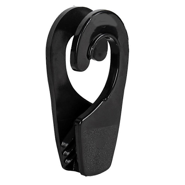 Skinnebeslag Båd Hængekrog Hurtigudløser Clip Professionel Alsidig Justeringsclip Line Clip 25mm Sort