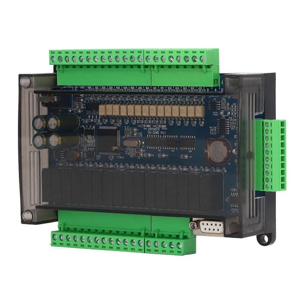Industriel Kontrol Board RS485 6AD 2DA 16 ind 16 ud PLC Programmerbar Controller med 6 Vejs Høj Hastigheds Tælling DC24V