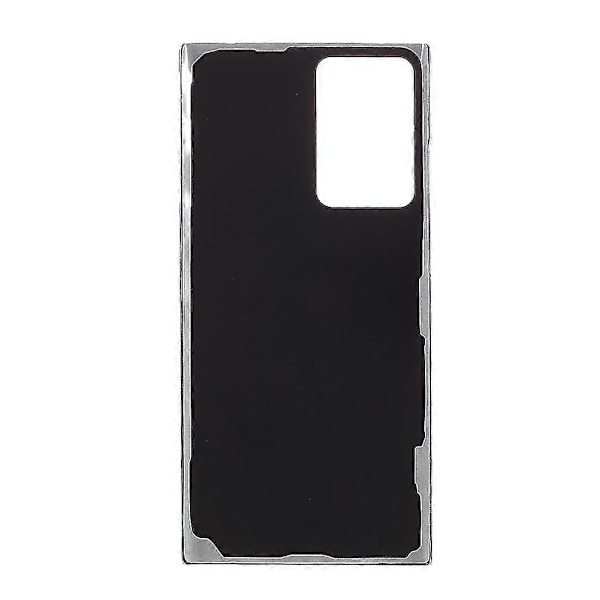 Lasinen akkukotelon kansi liimatarroilla Samsung Galaxy Note20 Ultra N985 N986 -malleille Black